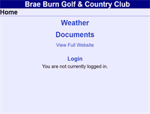 Tablet Screenshot of brae-burn.org